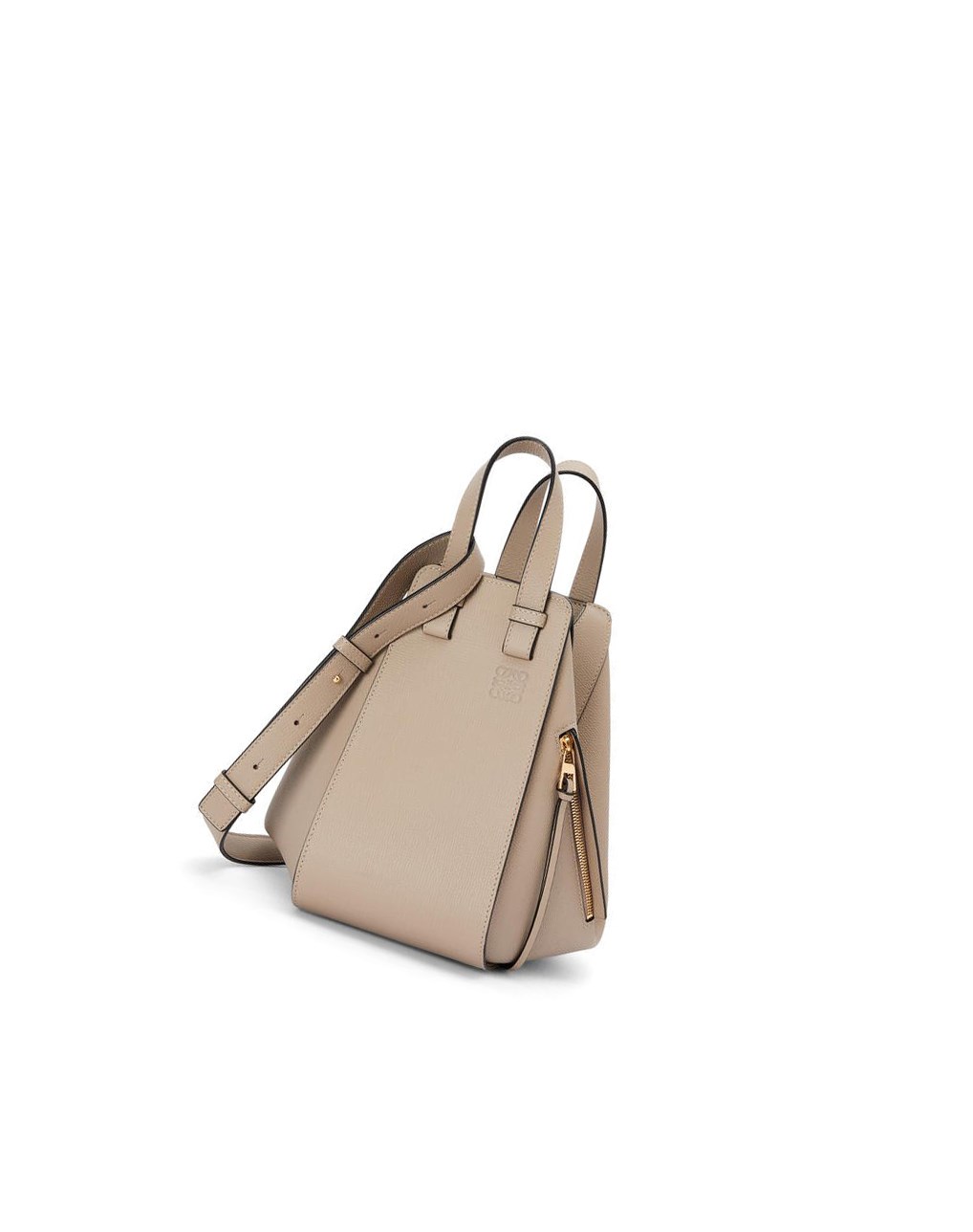 Loewe Small Hammock bag in pebble grain calfskin Sand | VOWAG-4318