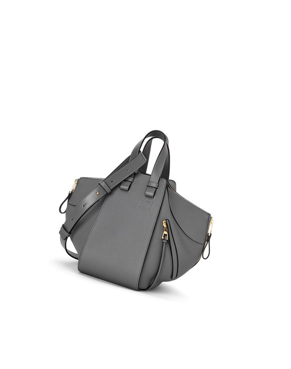 Loewe Small Hammock bag in soft grained calfskin Grises | MQKVF-3861