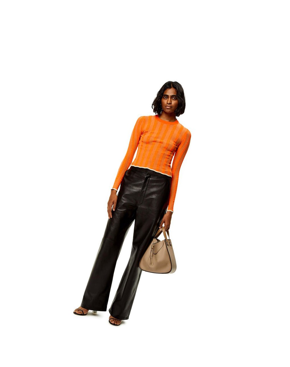 Loewe Small Hammock bag in soft grained calfskin Sand | OGXSZ-1693