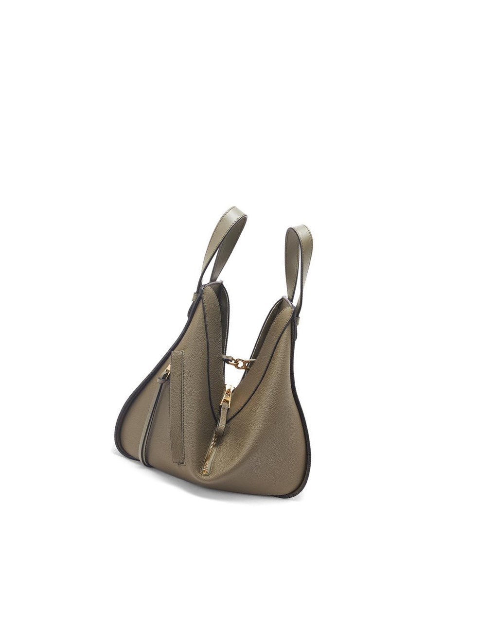 Loewe Small Hammock bag in soft grained calfskin Verdes | OXTLF-3250