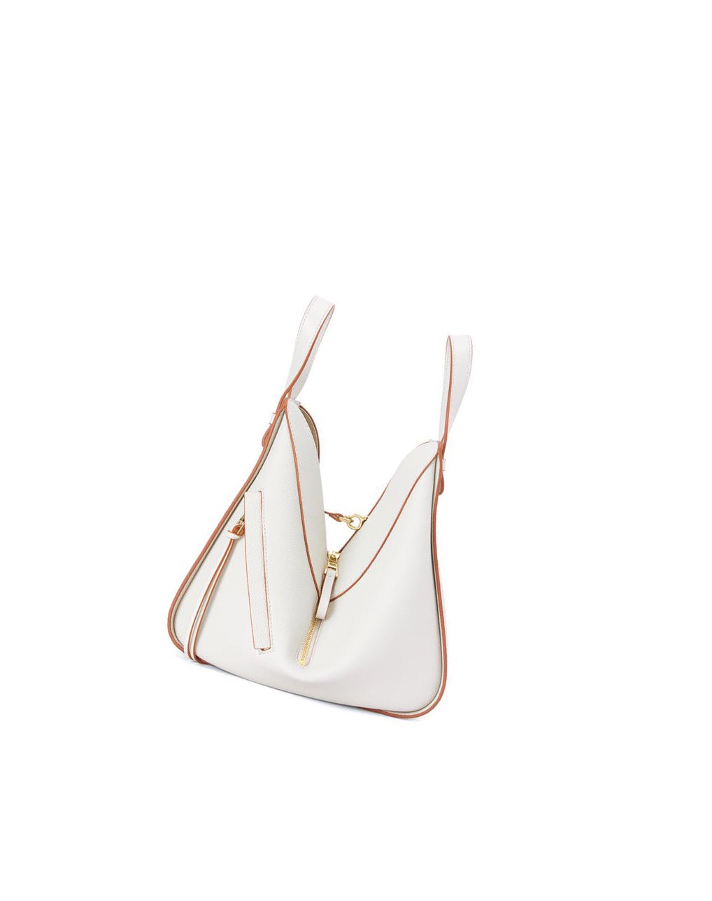 Loewe Small Hammock bag in soft grained calfskin Blancos | ZPOTN-3815
