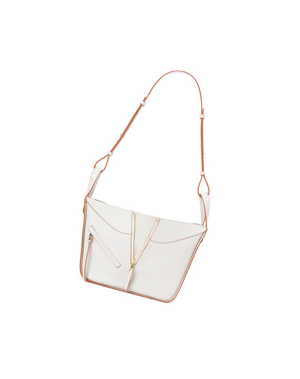 Loewe Small Hammock bag in soft grained calfskin Blancos | ZPOTN-3815
