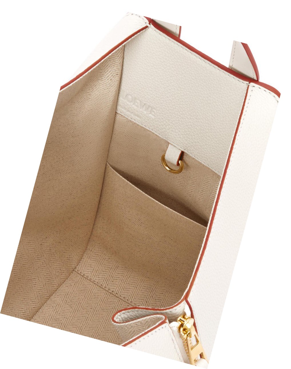 Loewe Small Hammock bag in soft grained calfskin Blancos | ZPOTN-3815