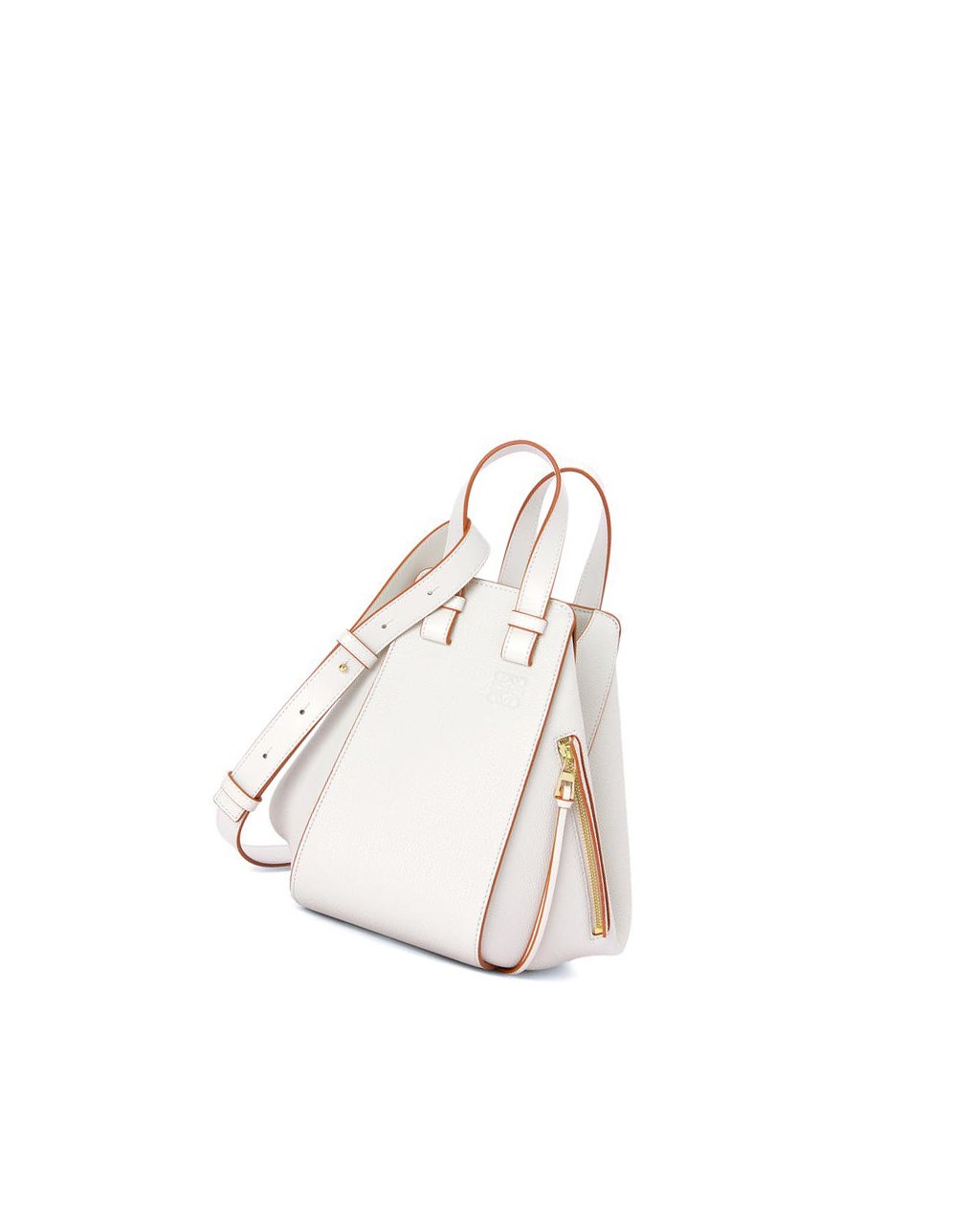 Loewe Small Hammock bag in soft grained calfskin Blancos | ZPOTN-3815