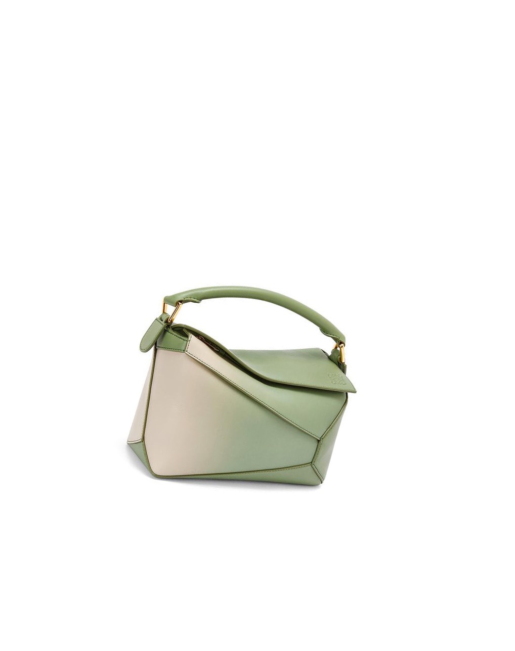Loewe Small Puzzle Edge bag in degrade nappa calfskin Azules | KZLDV-9135
