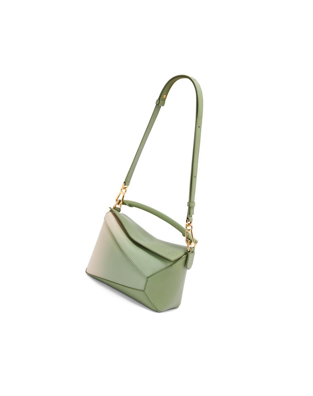 Loewe Small Puzzle Edge bag in degrade nappa calfskin Azules | KZLDV-9135
