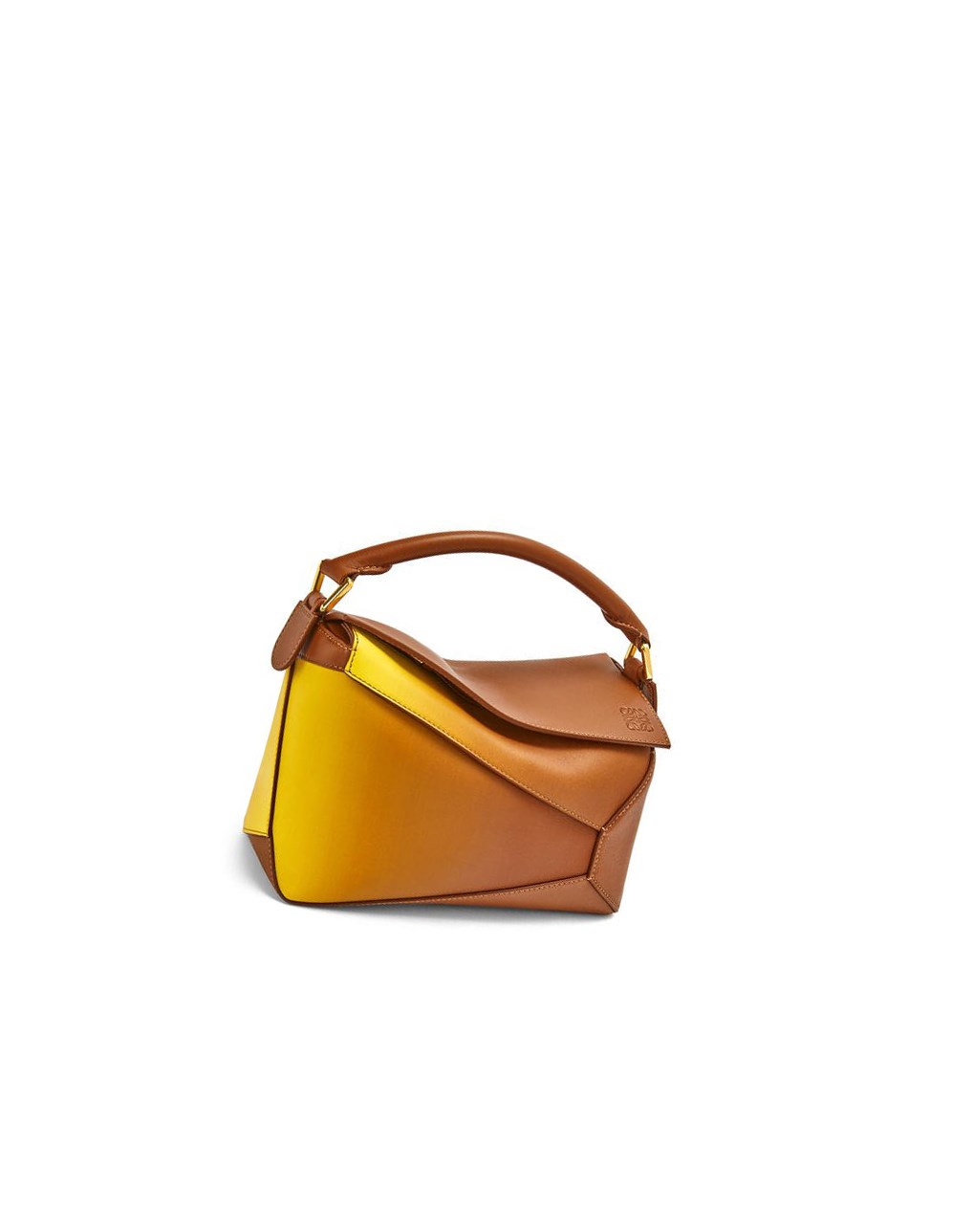 Loewe Small Puzzle Edge bag in degrade nappa calfskin Azules | MLYWF-7396