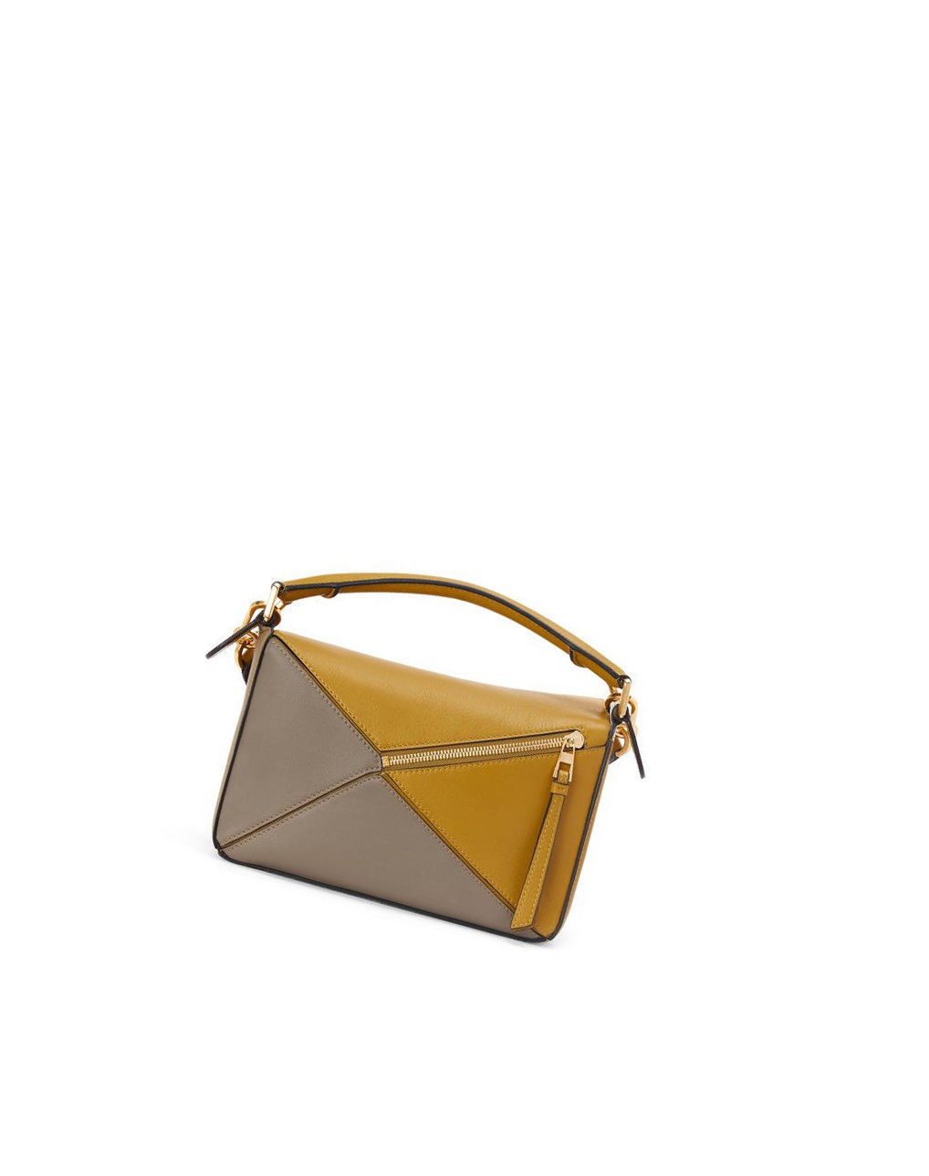 Loewe Small Puzzle bag in classic calfskin Blancos | EKGXJ-2574