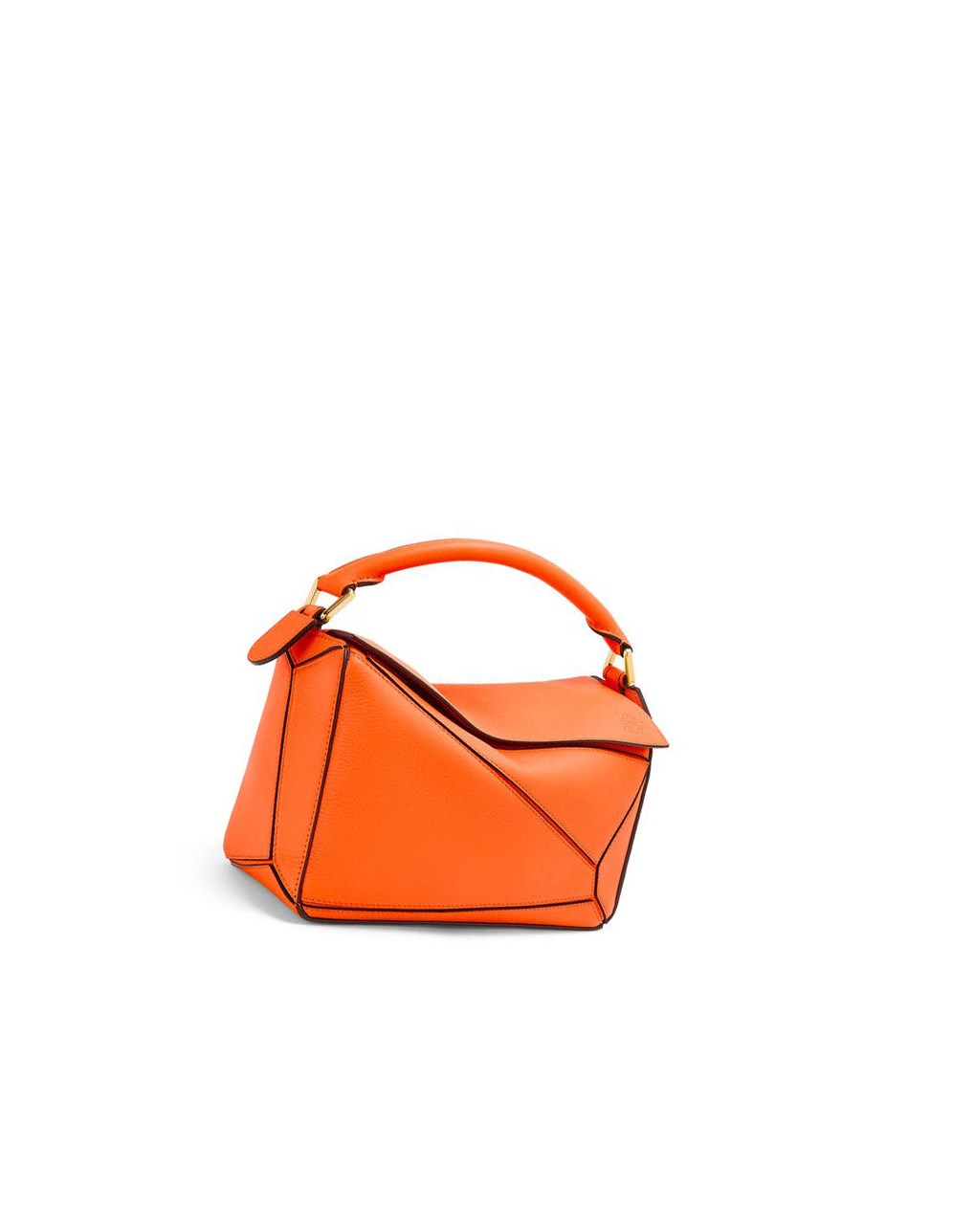 Loewe Small Puzzle bag in classic calfskin Naranjas | SLPEA-3965
