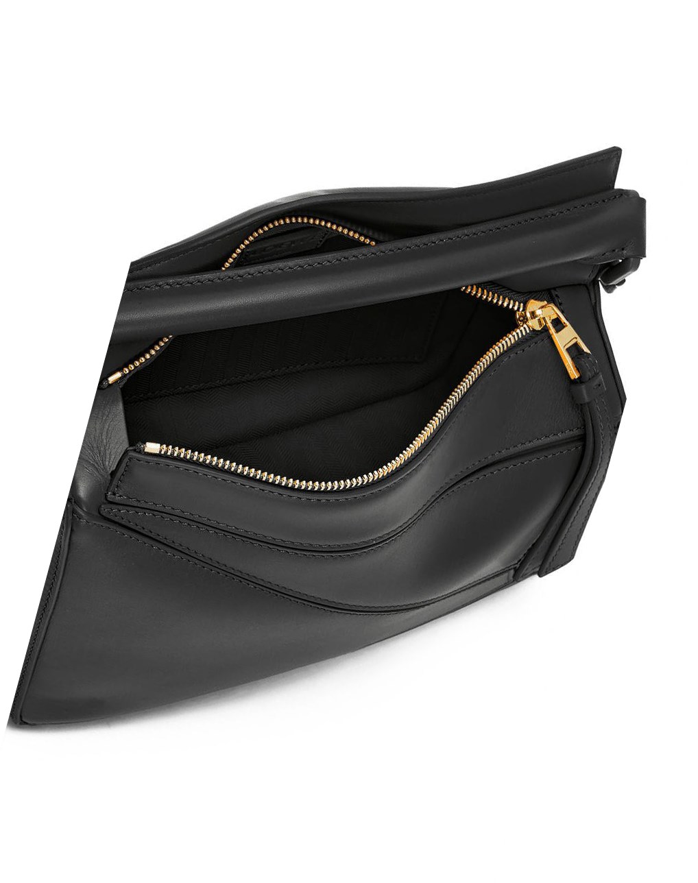 Loewe Small Puzzle bag in satin calfskin Negros | IMDNO-0473