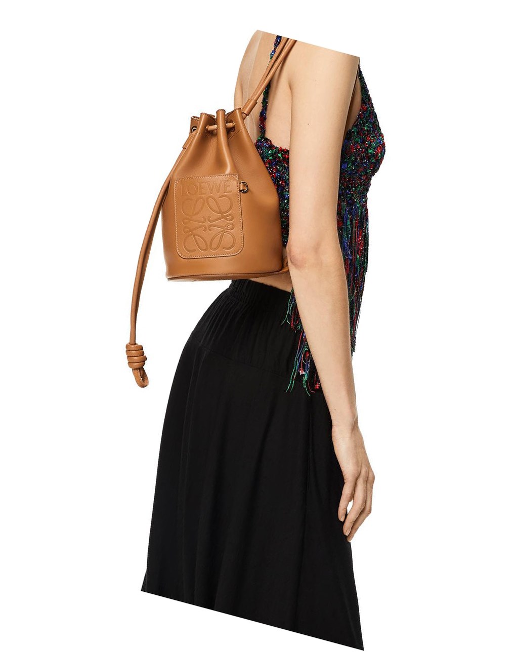 Loewe Small Sailor bag in nappa calf Warm Desert | DKLUA-7932