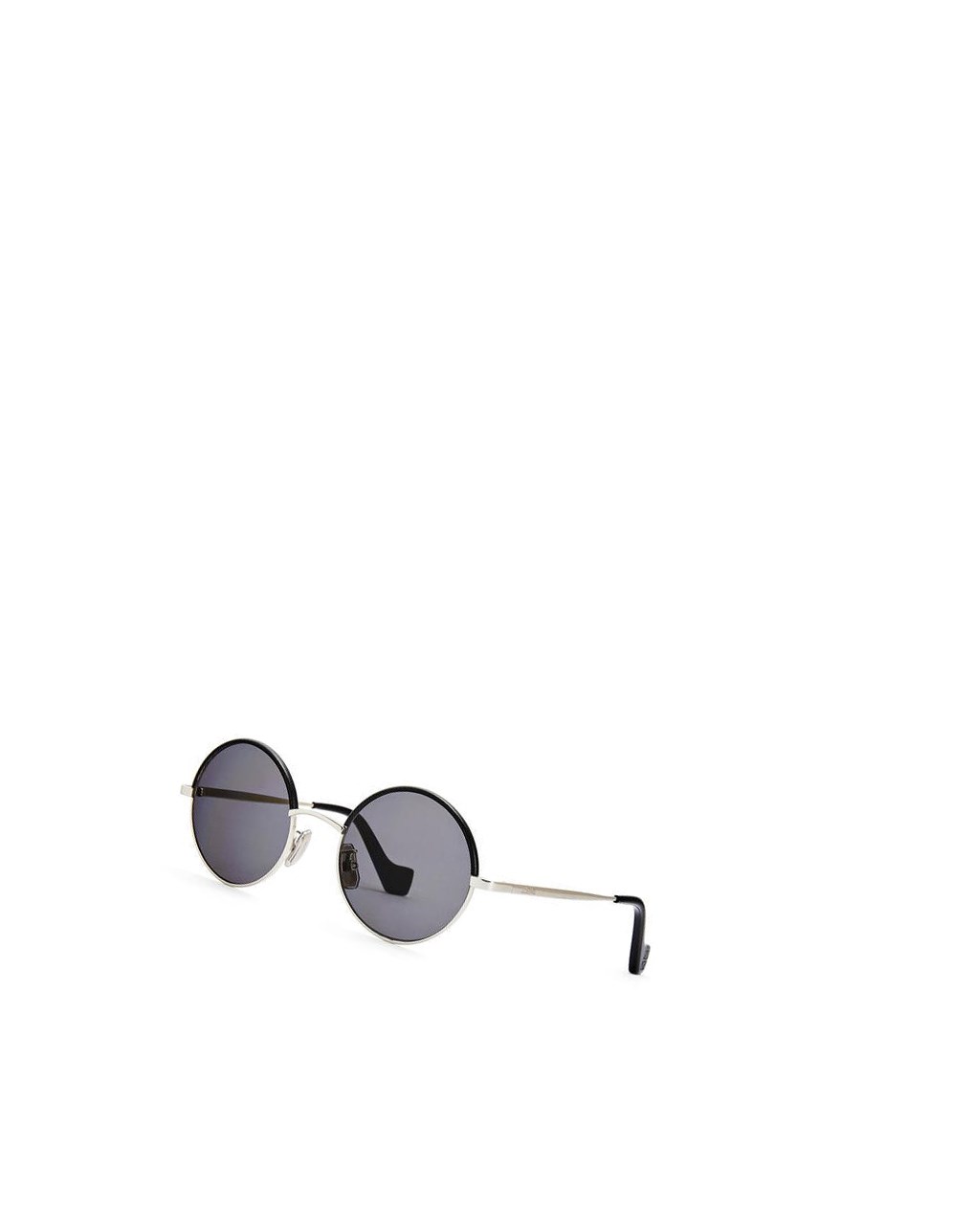 Loewe Small round sunglasses in metal Grises | WQYOP-5930