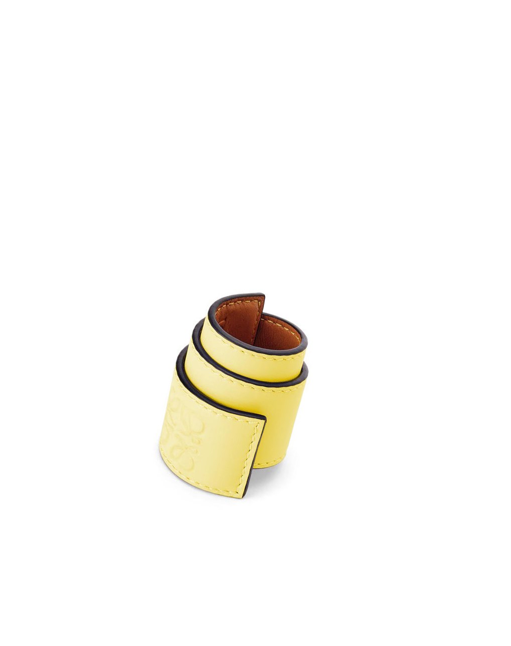 Loewe Small slap bracelet in calfskin Azules | CPEXR-3542