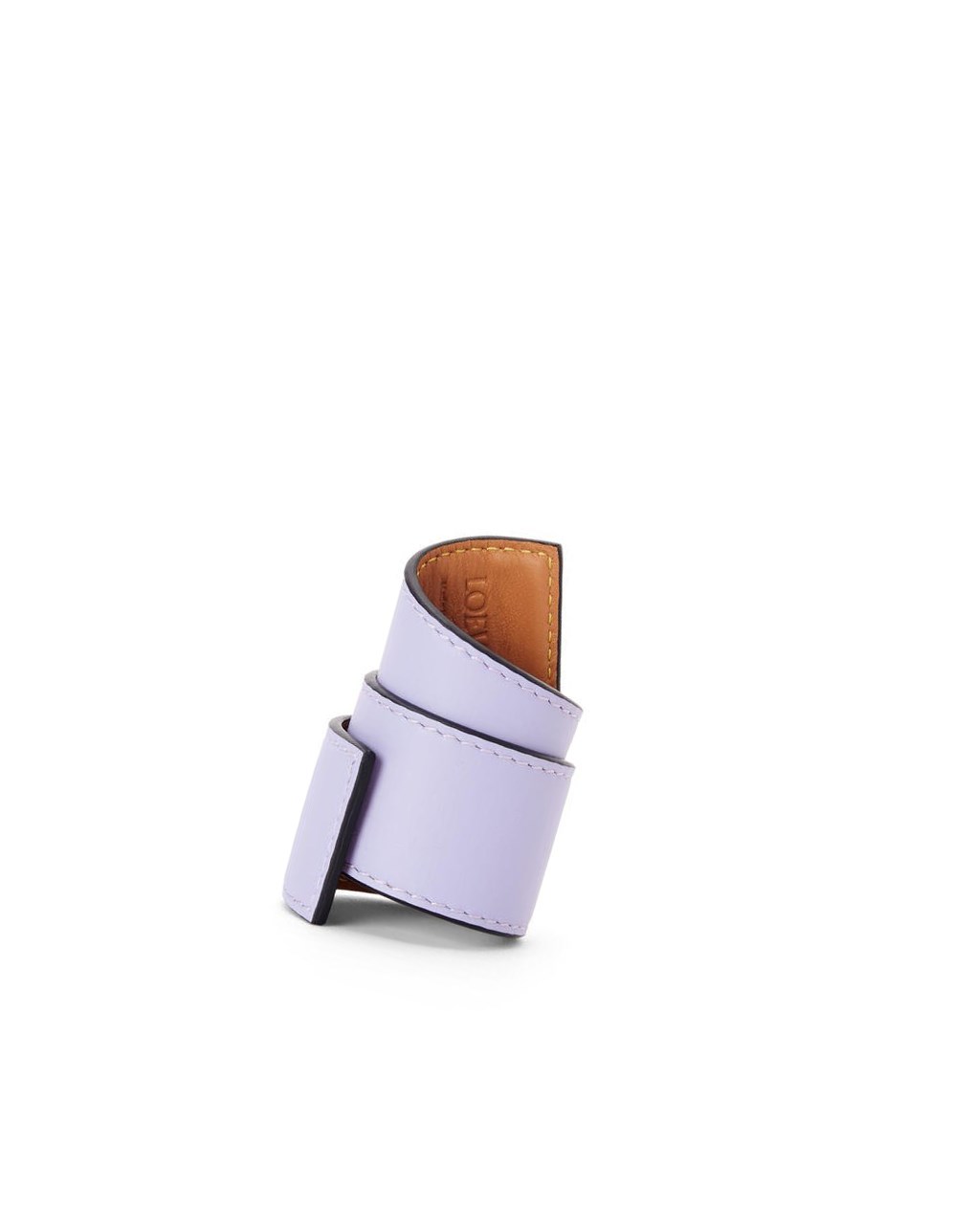 Loewe Small slap bracelet in calfskin Lavanda | ZGPUF-1927
