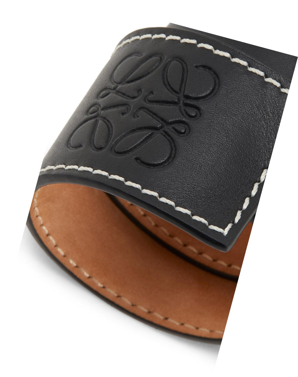 Loewe Small slap bracelet in calfskin Negros | OMDWU-8645