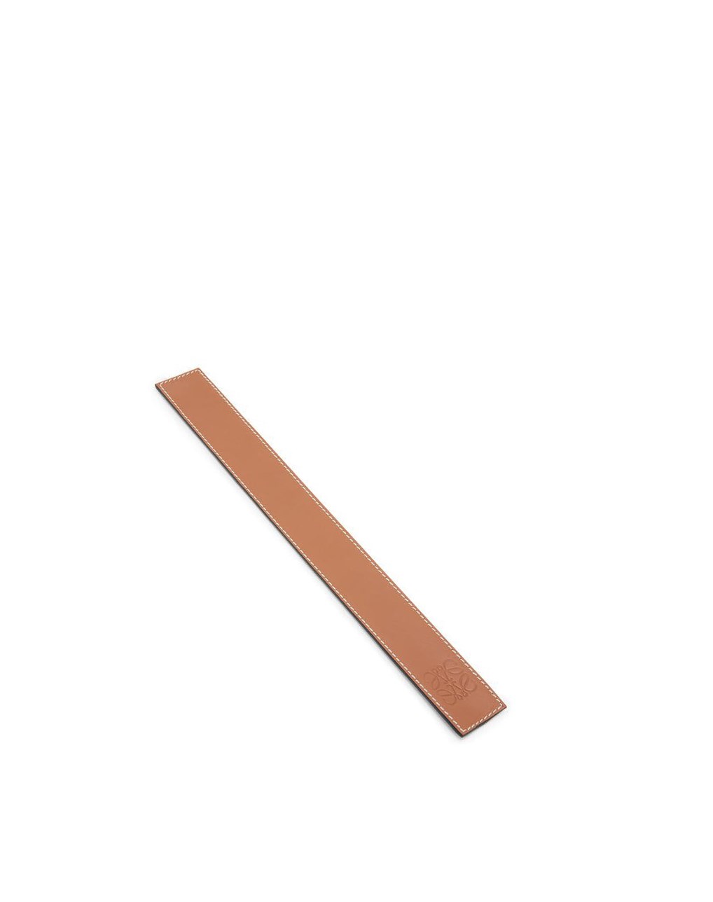 Loewe Small slap bracelet in calfskin Tan | HTMEO-9435