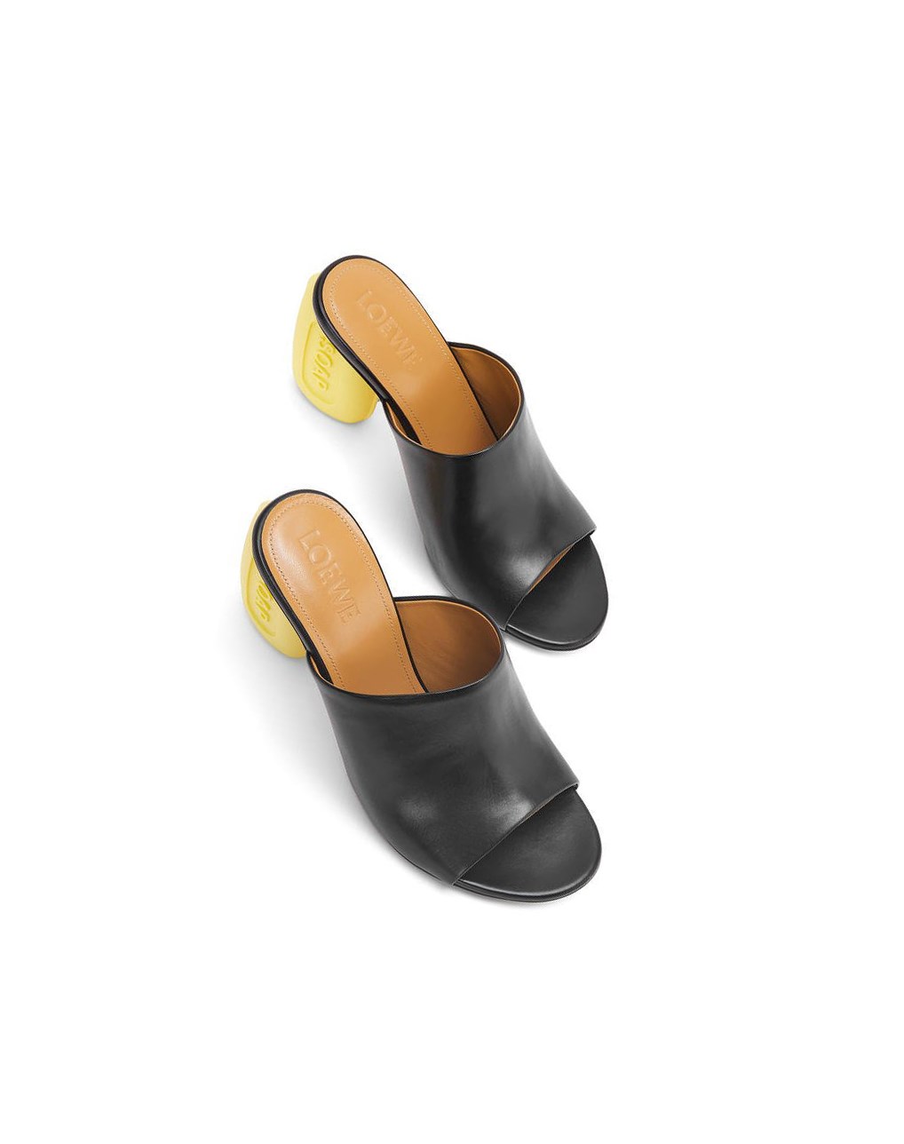 Loewe Soap mule in calfskin Negros Amarillos | TJMGI-4178