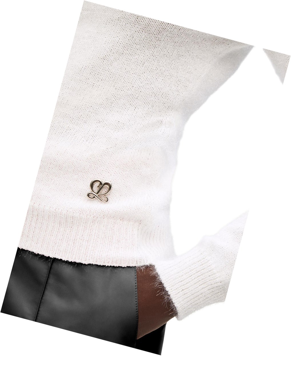 Loewe Sparkle sweater in viscose Blancos | DKYAX-9105