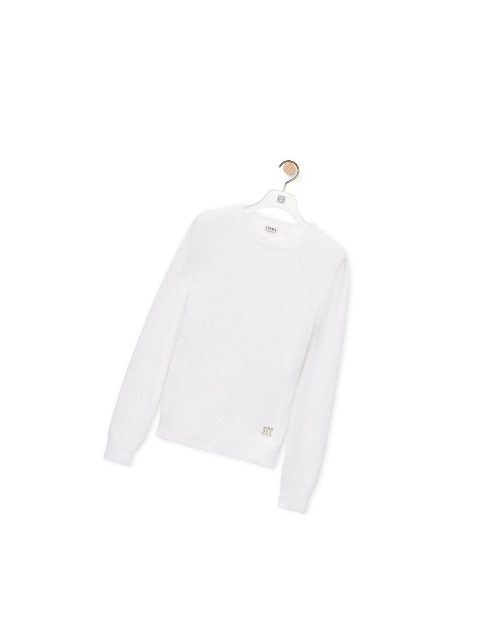 Loewe Sparkle sweater in viscose Blancos | DKYAX-9105