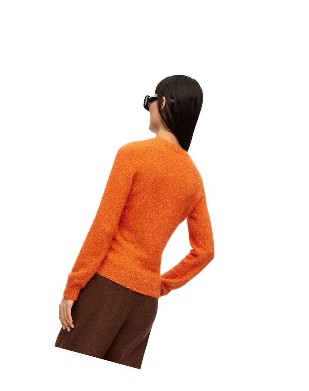 Loewe Sparkle sweater in viscose Naranjas | JCNPE-7840