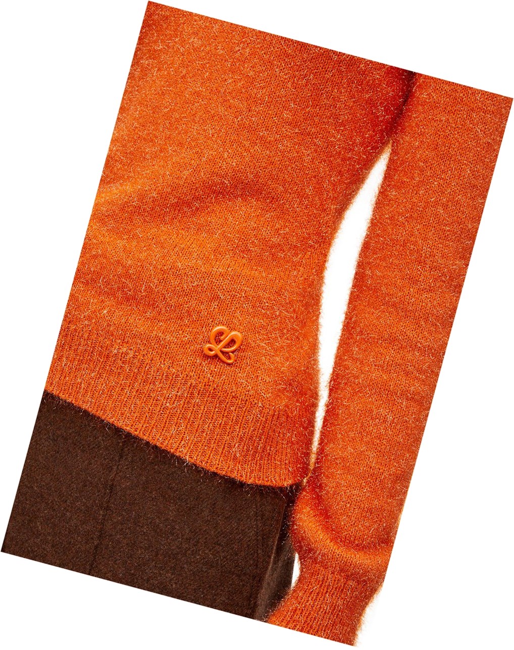 Loewe Sparkle sweater in viscose Naranjas | JCNPE-7840