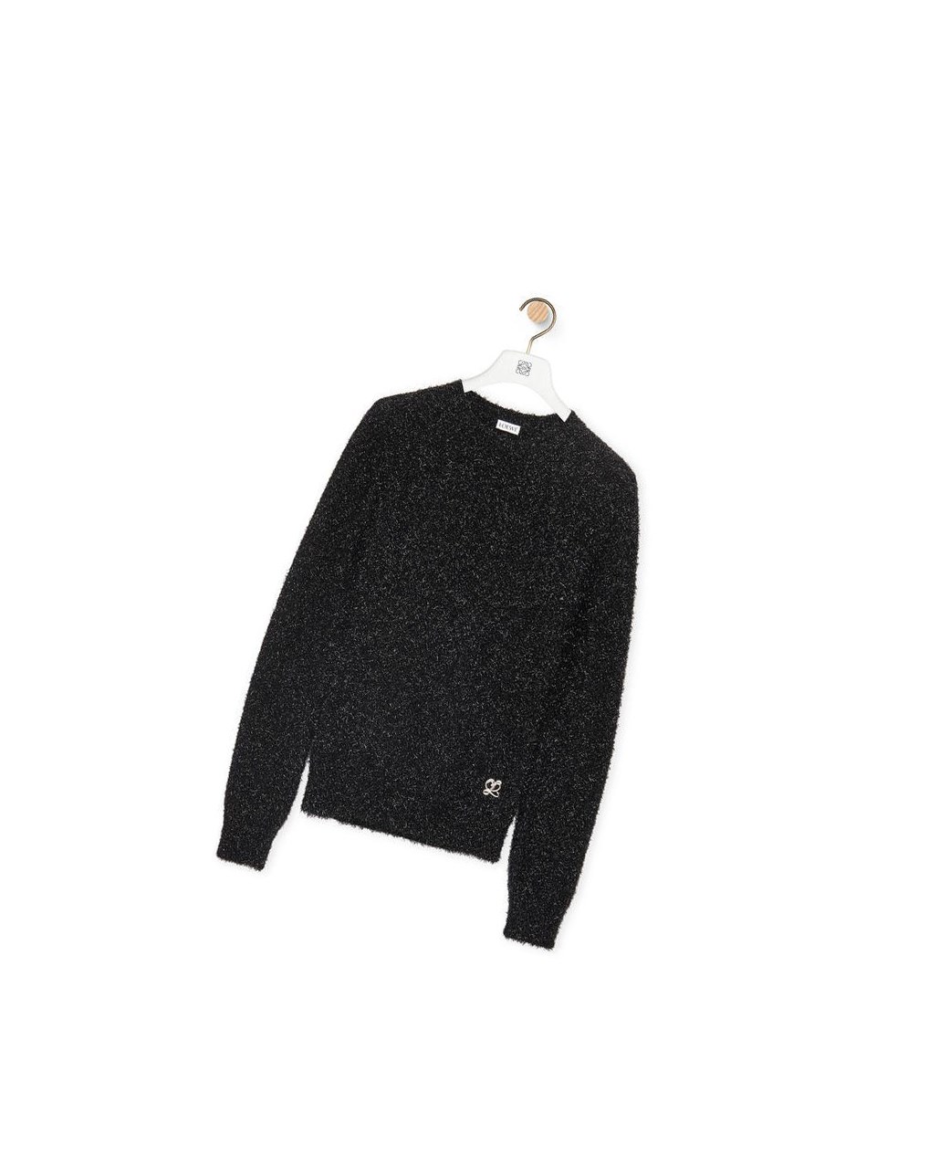 Loewe Sparkle sweater in viscose Negros | GXOIT-6932