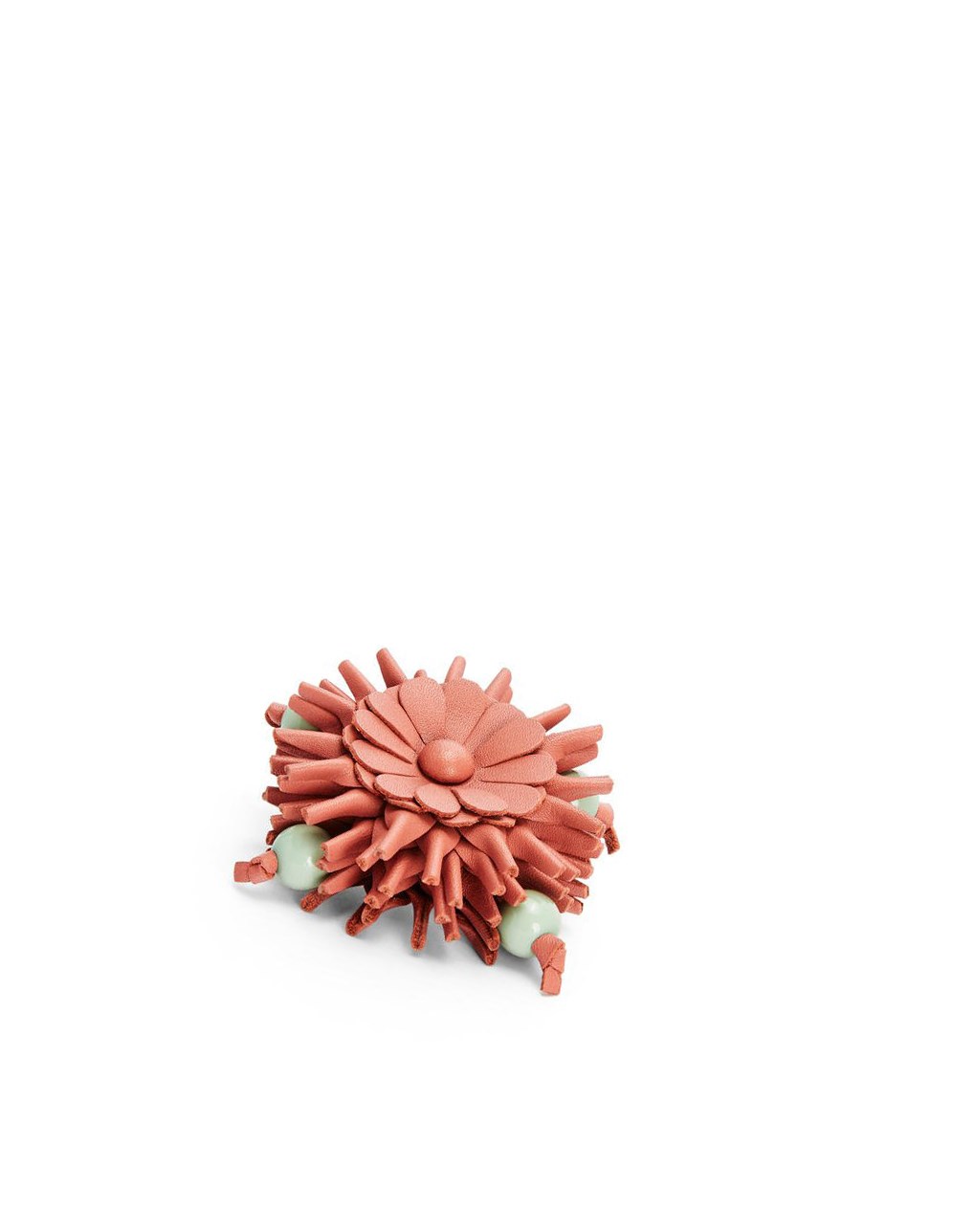 Loewe Stud Flower charm in classic calfskin Rosas | OKDZB-9321