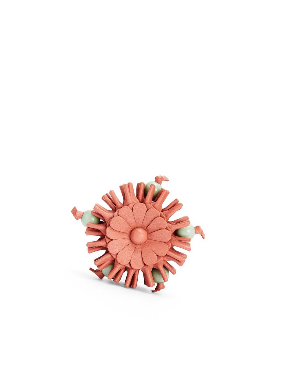 Loewe Stud Flower charm in classic calfskin Rosas | OKDZB-9321
