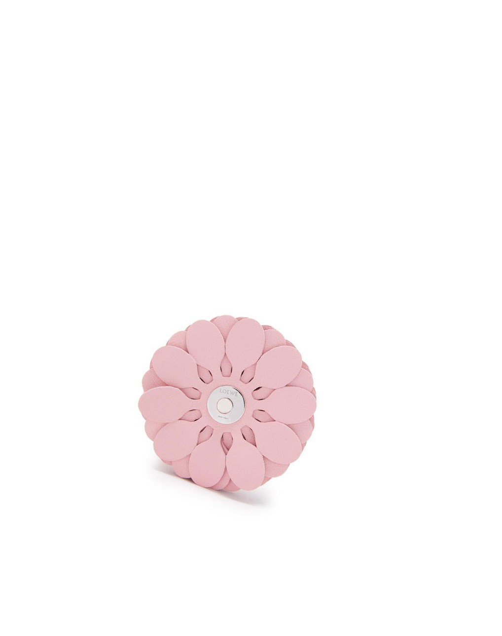 Loewe Stud flower in calfskin Azules | PVEUL-8541
