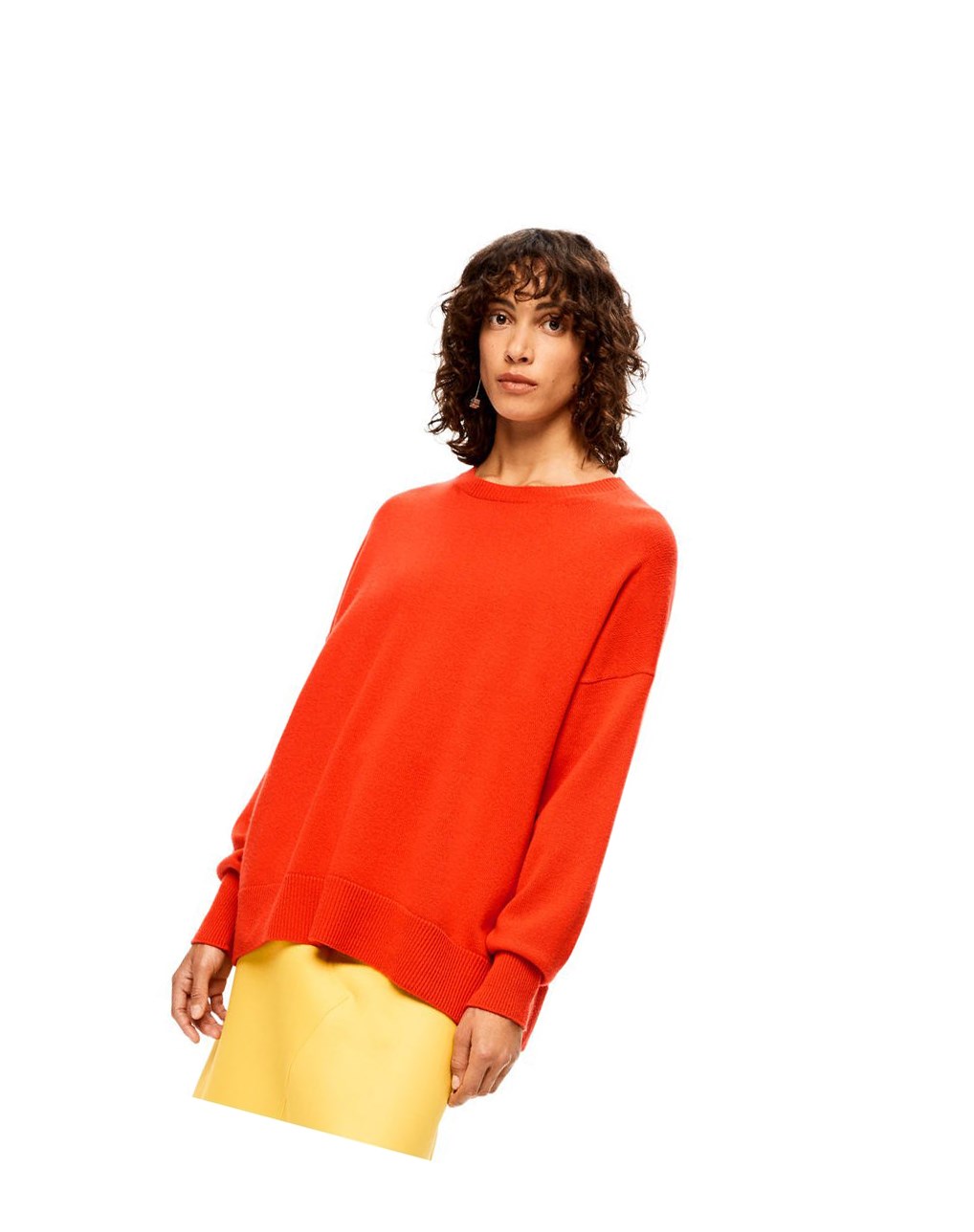 Loewe Sueter in cashmere Naranjas | ECAKY-4763