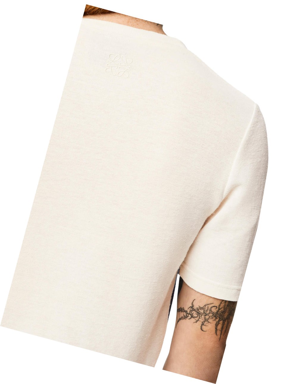 Loewe Surf print T-shirt in cotton Azul Marino Azules | ZVQIW-7826
