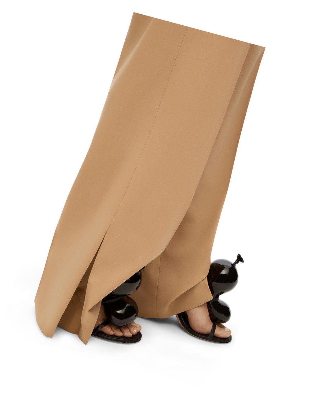 Loewe Tailored trousers in wool Beige | QHPMN-1689