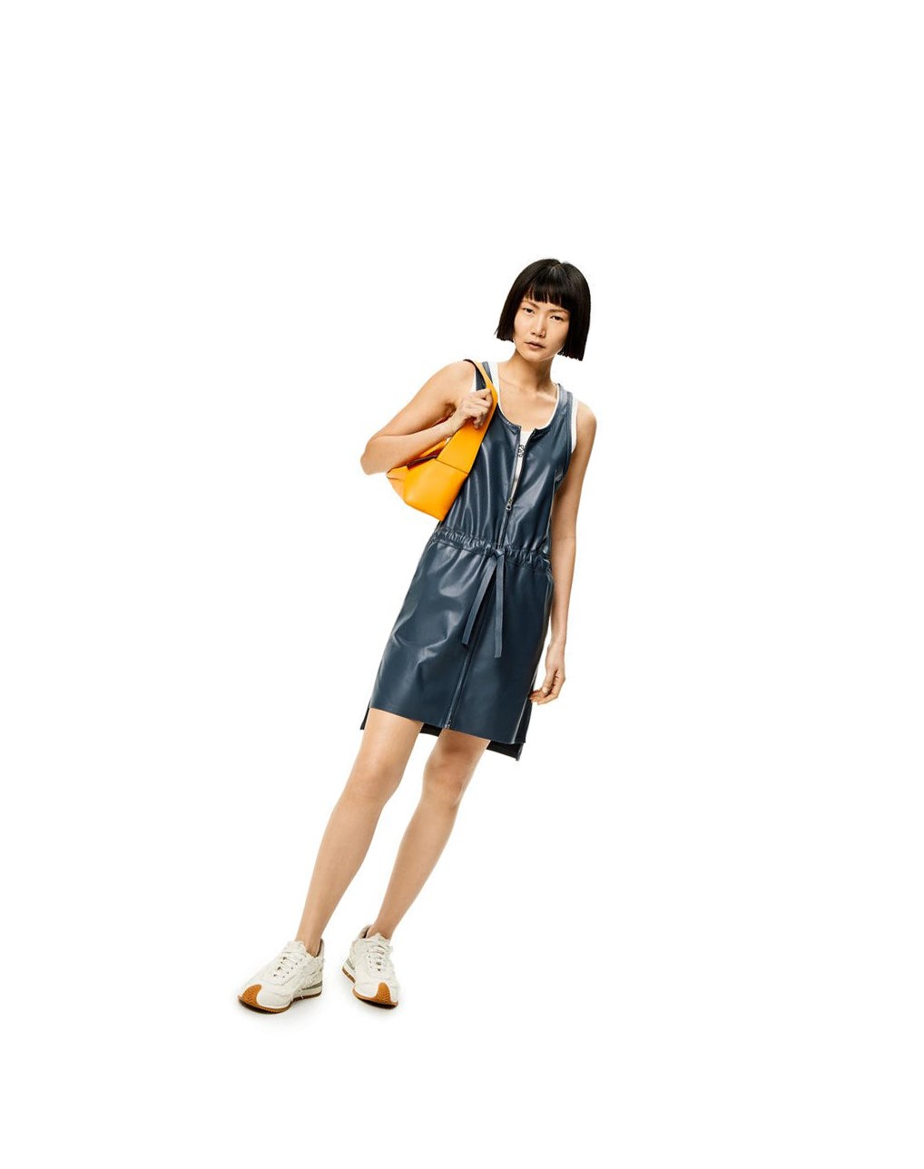 Loewe Tank dress in nappa Azules | WTBMJ-9746