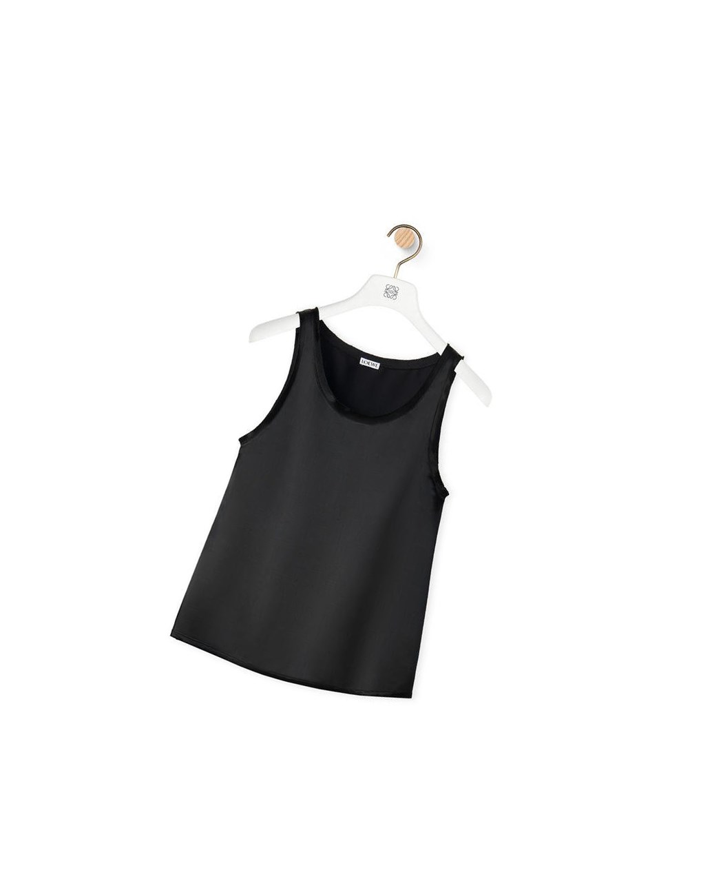 Loewe Tank top in satin Negros | PONJH-2463