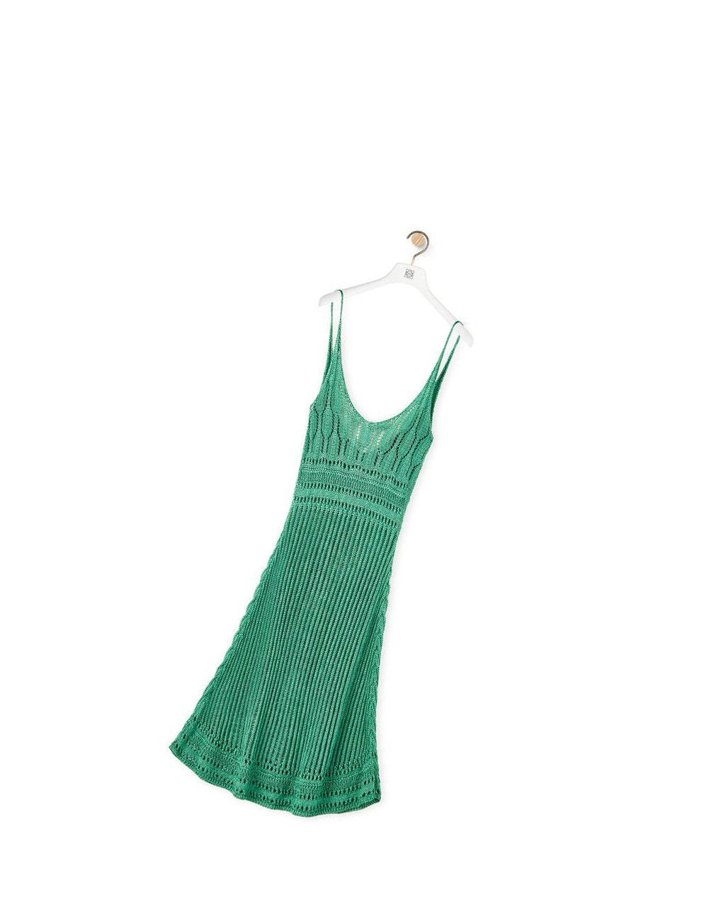 Loewe Tiras dress in viscose Verdes | OFDSN-8549
