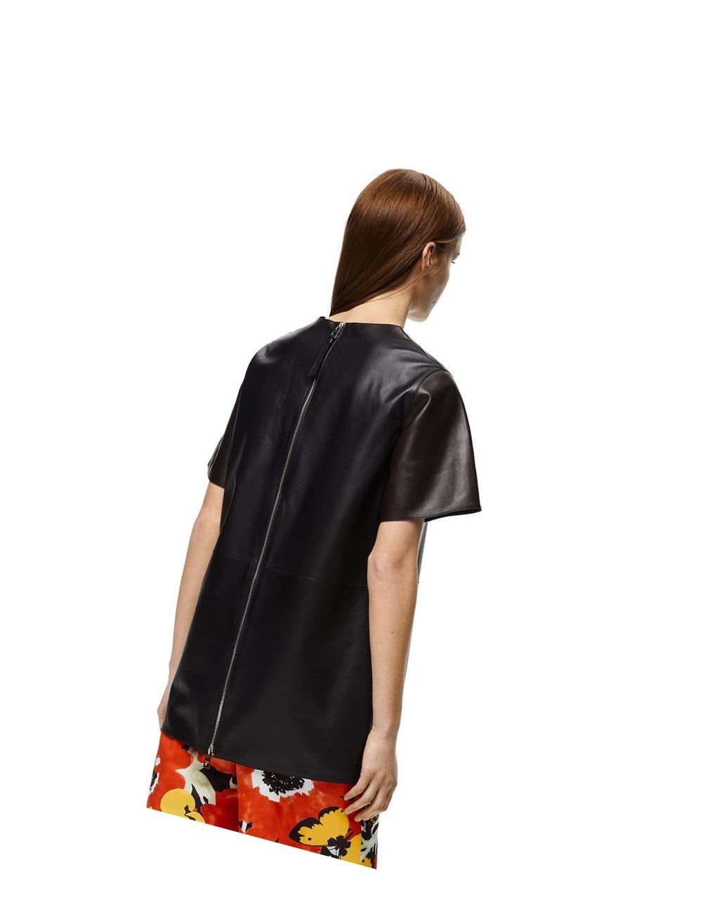 Loewe Top in nappa Negros Marrom | ZIANK-9013