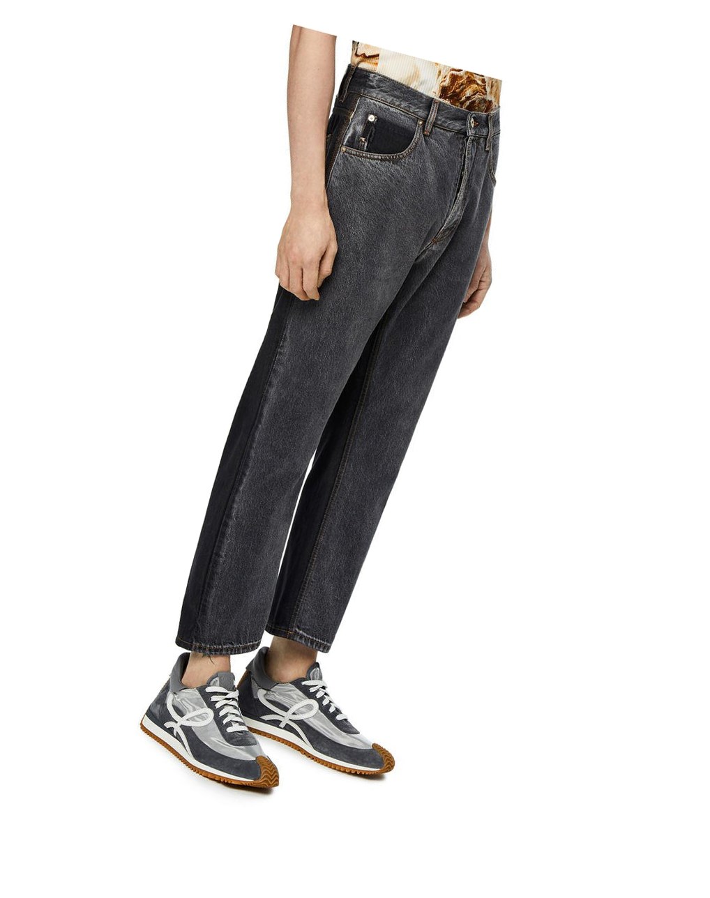 Loewe Trousers in faded denim Negros | VPLBR-0278