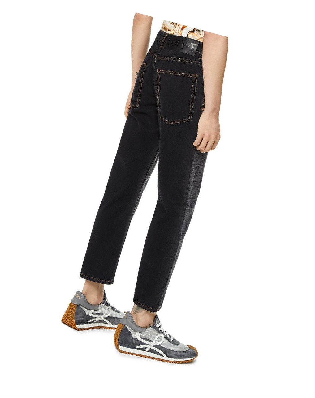 Loewe Trousers in faded denim Negros | VPLBR-0278