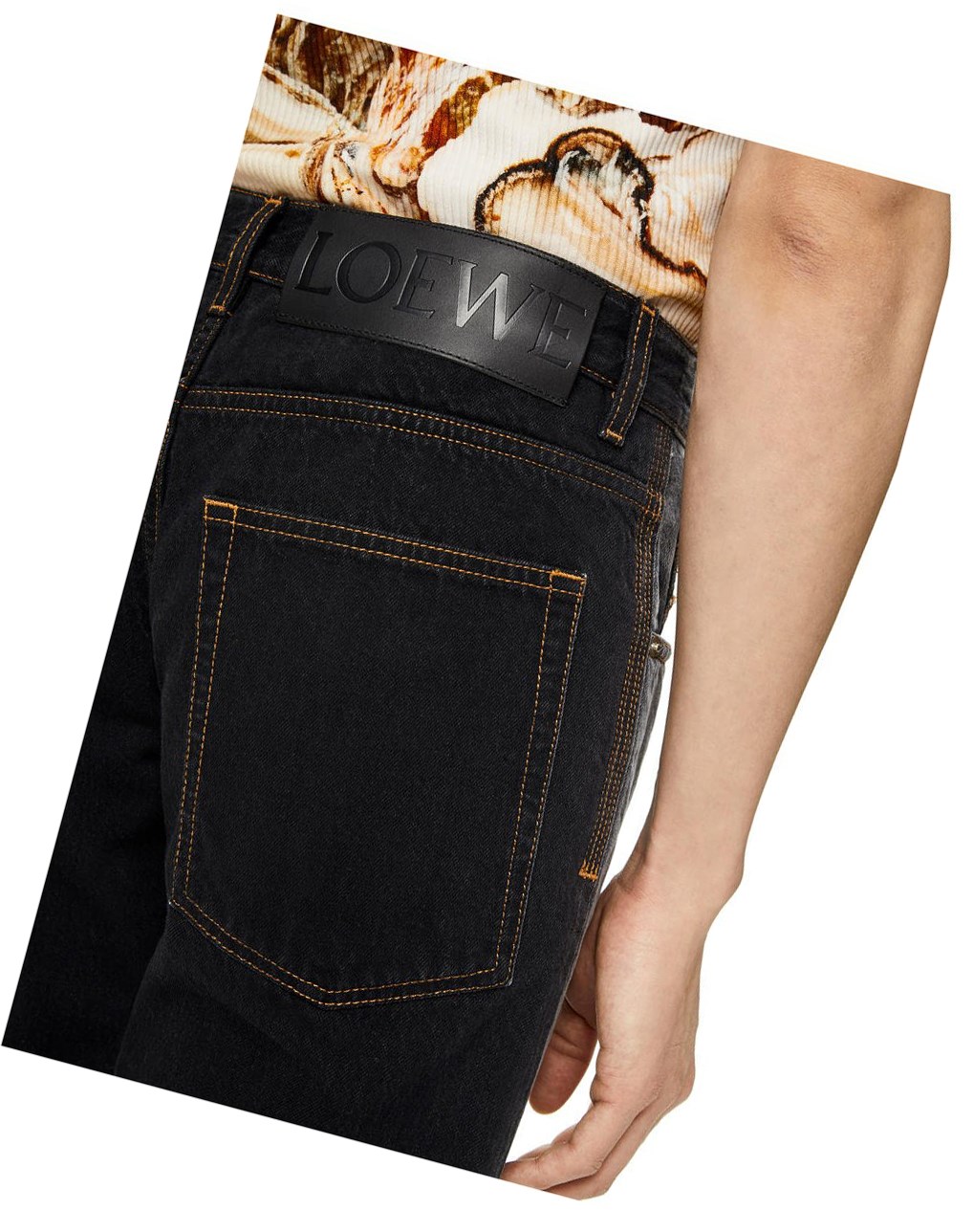 Loewe Trousers in faded denim Negros | VPLBR-0278