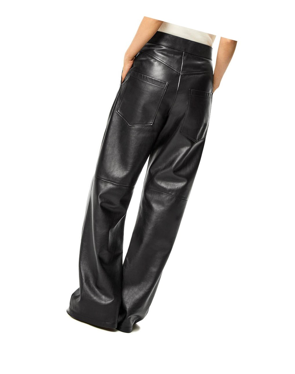 Loewe Trousers in nappa Negros | SPIZU-8167