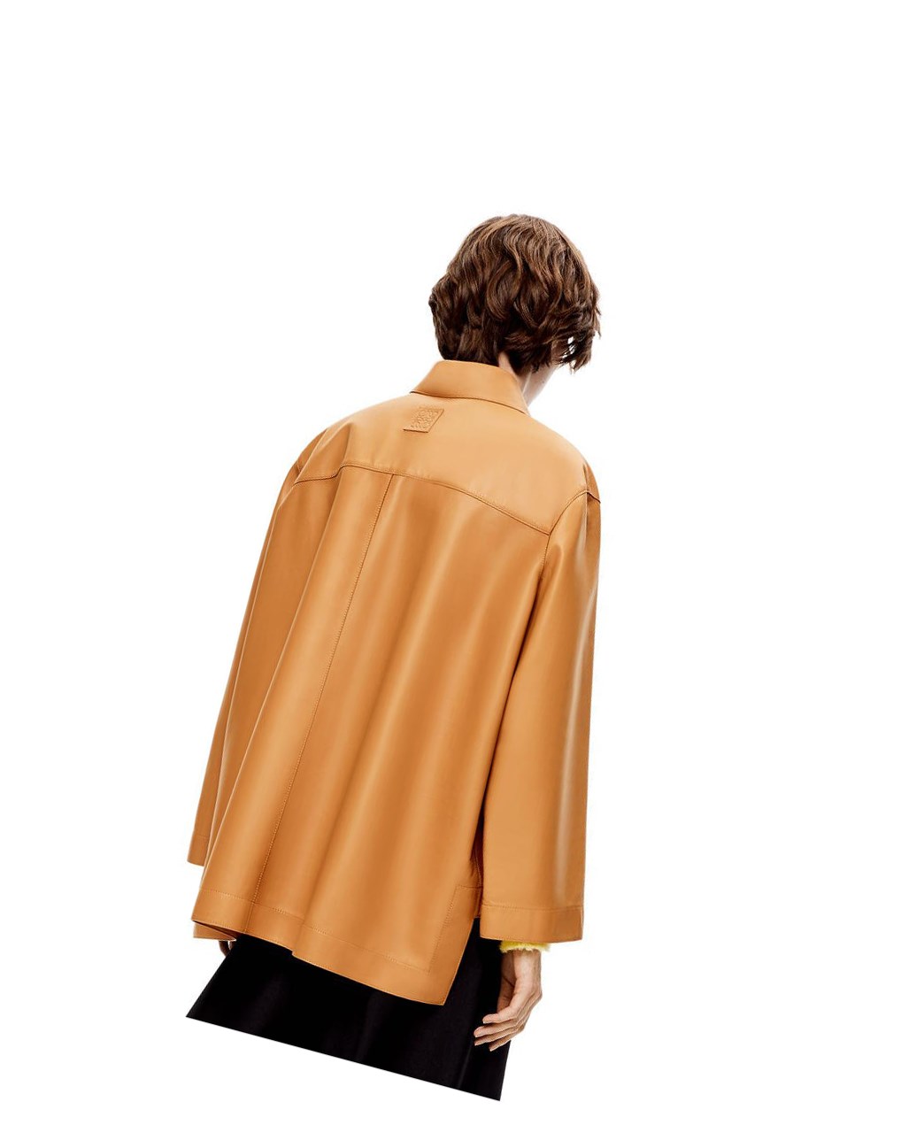Loewe Tunic shirt in nappa Warm Desert | FPLSI-9143