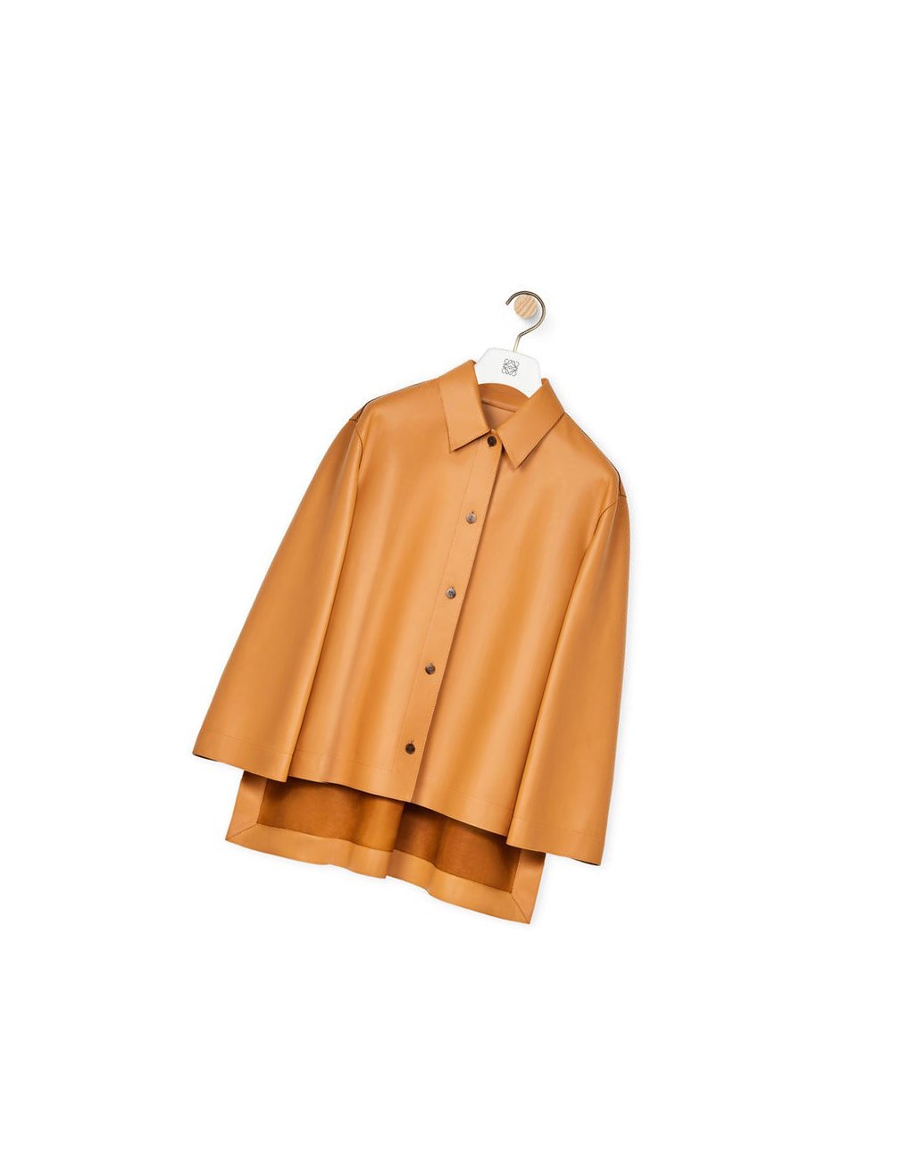 Loewe Tunic shirt in nappa Warm Desert | FPLSI-9143