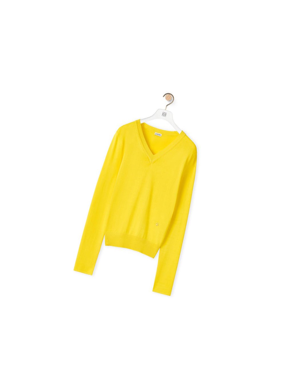 Loewe V-neck sweater in viscose Azules | MOJET-1023