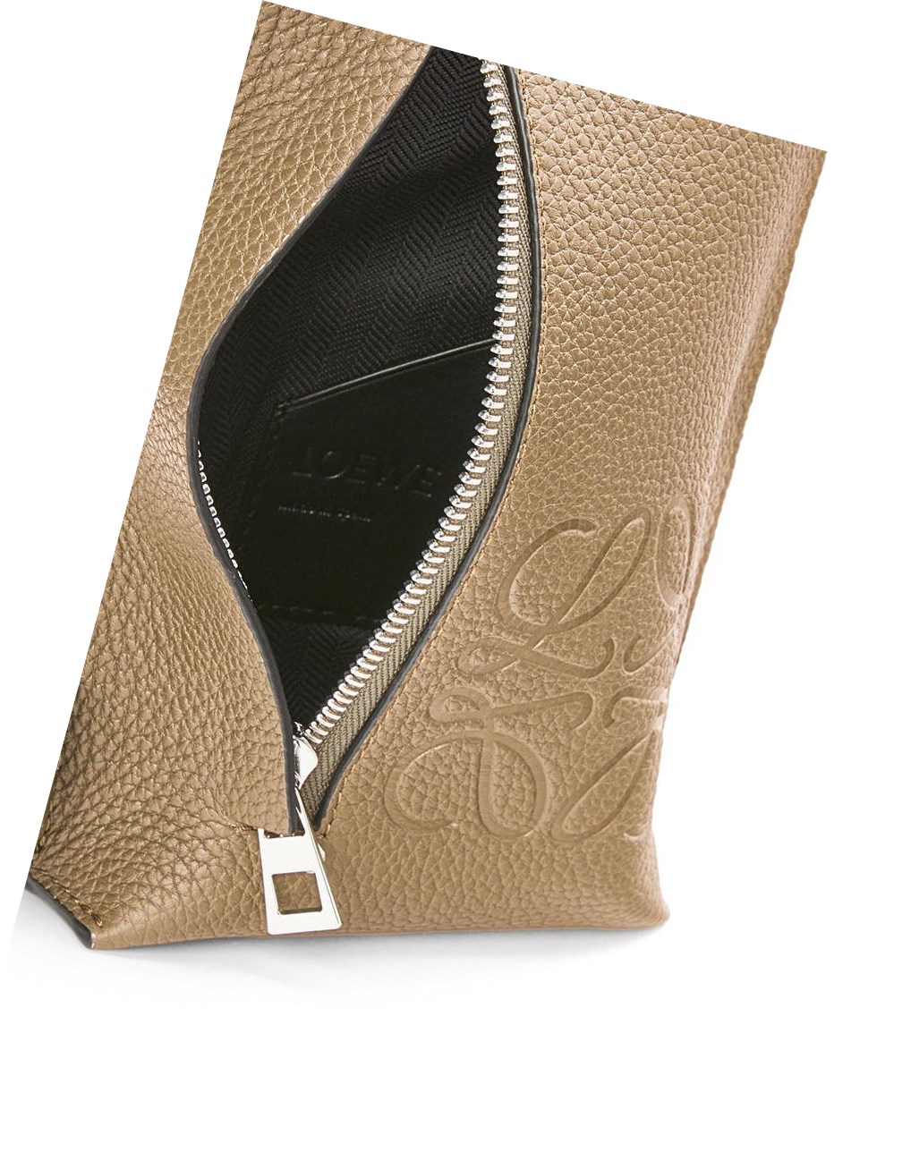Loewe Vertical T Pocket in grained calfskin Azules | NXLSP-5903