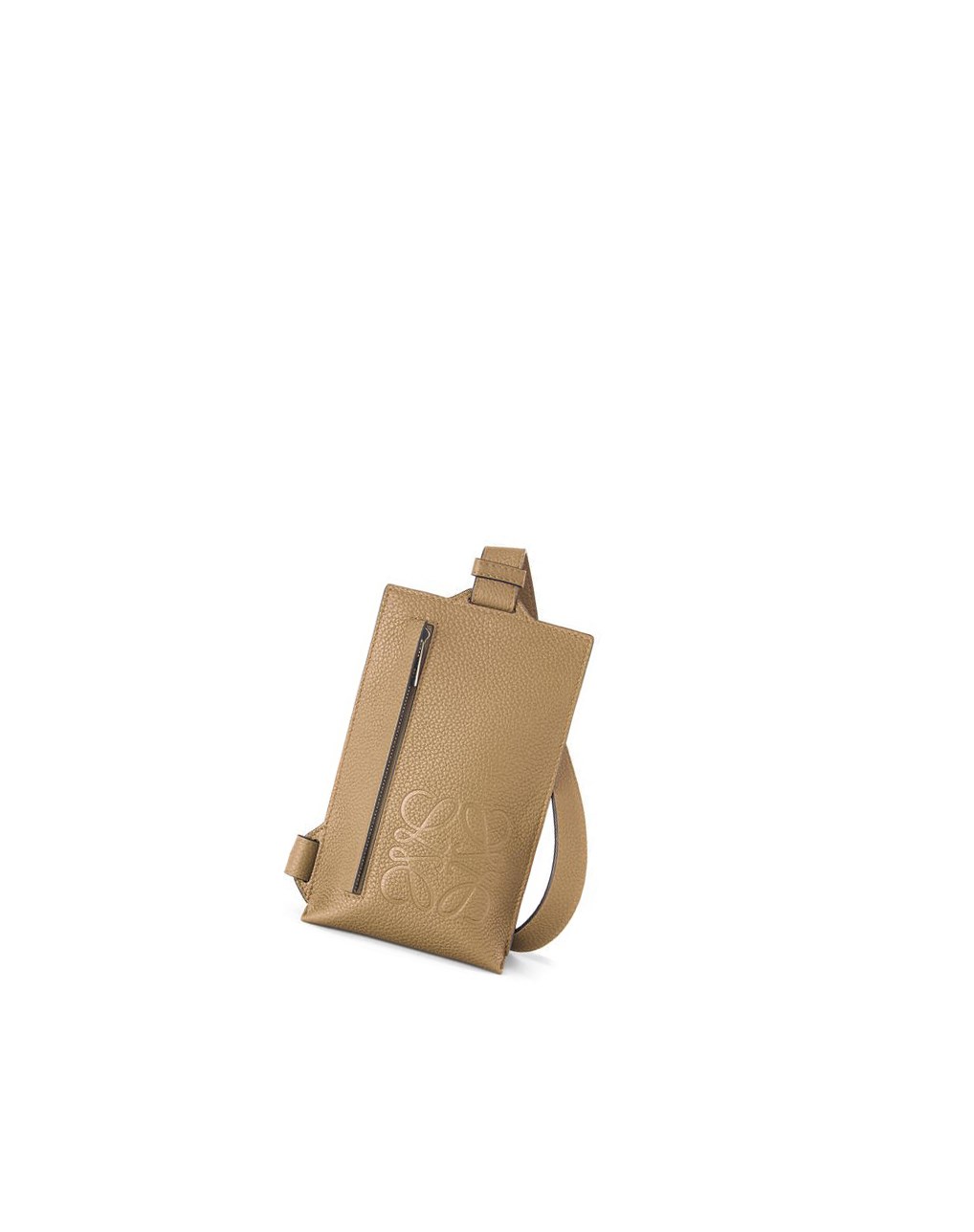 Loewe Vertical T Pocket in grained calfskin Azules | NXLSP-5903