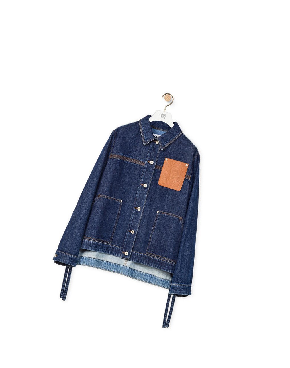 Loewe Workwear jacket in denim Azules Azules Azules | FTWSY-5340