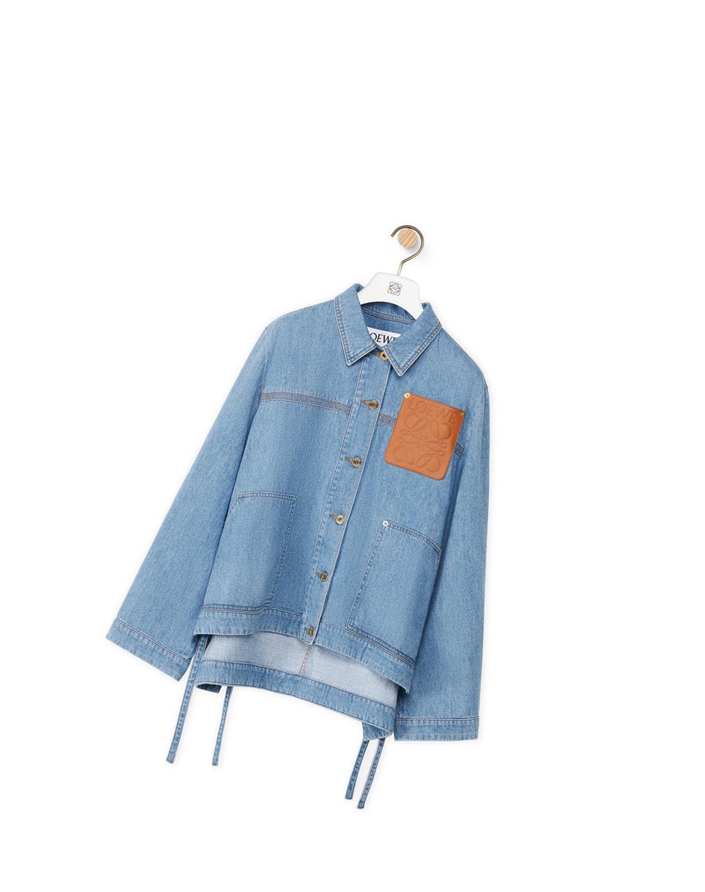 Loewe Workwear jacket in denim Azules Claro | UMOVP-7528