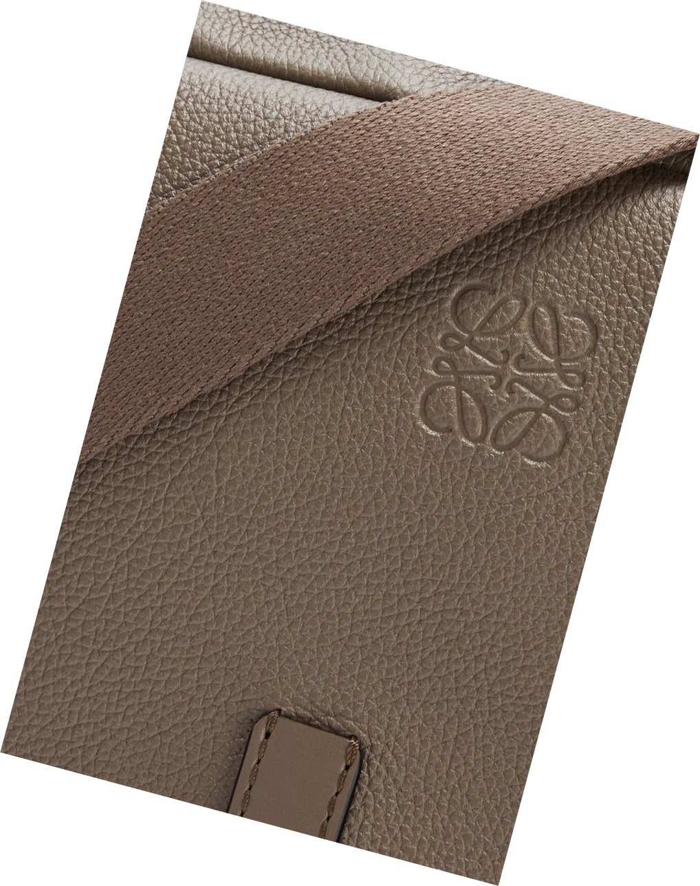Loewe XS Military messenger bag in soft grained calfskin Azules | BKFHJ-5783