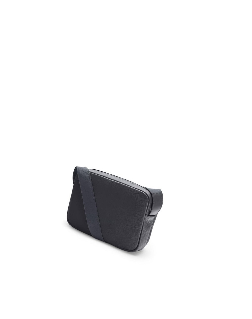 Loewe XS Military messenger bag in soft grained calfskin Anthracite | HPGTN-7649