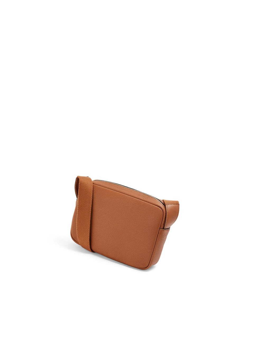 Loewe XS Military messenger bag in soft grained calfskin Tan | MQDSE-9756